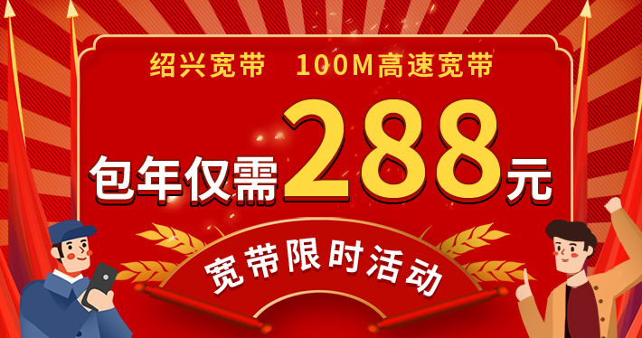 100M包年288元
